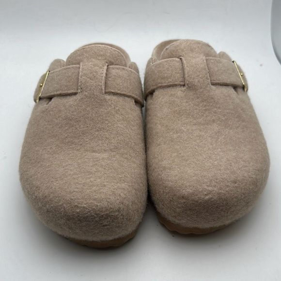 CUSHIONAIRE Womens Clog 6 SAND WOOL - Picture 2 of 7